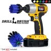 Drillbrush Cleaning Supplies - Pool Accessories - Drill Brush - Small Spin Brush B-L-2M-QC-DB
